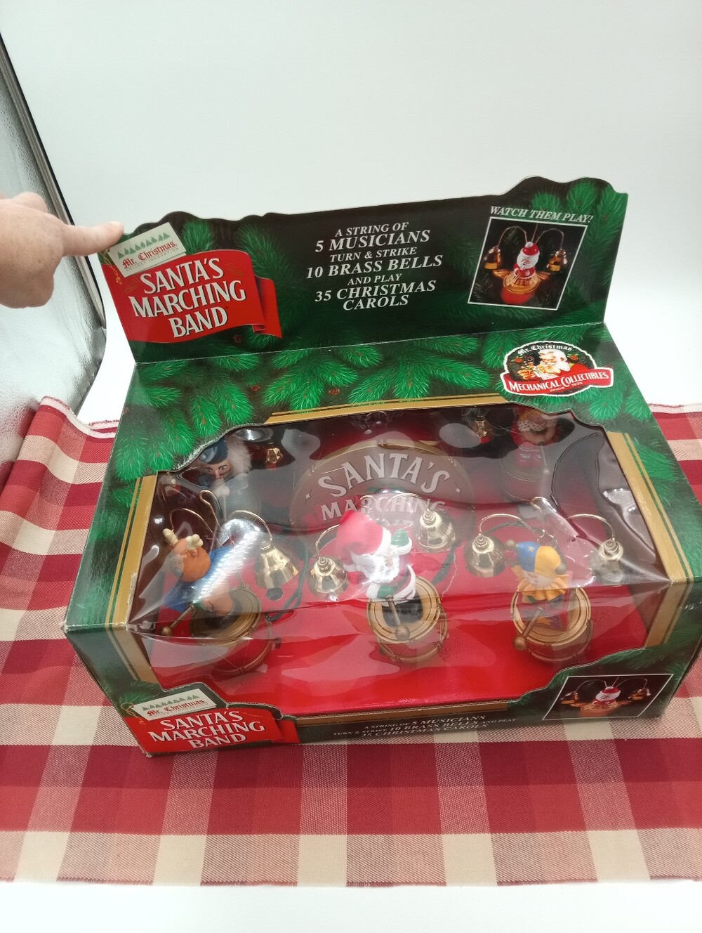 1990's Santa's Marching Band Vintage Used Condition